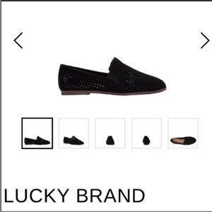 Lucky Brand | Suede | Charsa Perforated | Flats